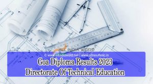 Goa Polytechnic Results 2023